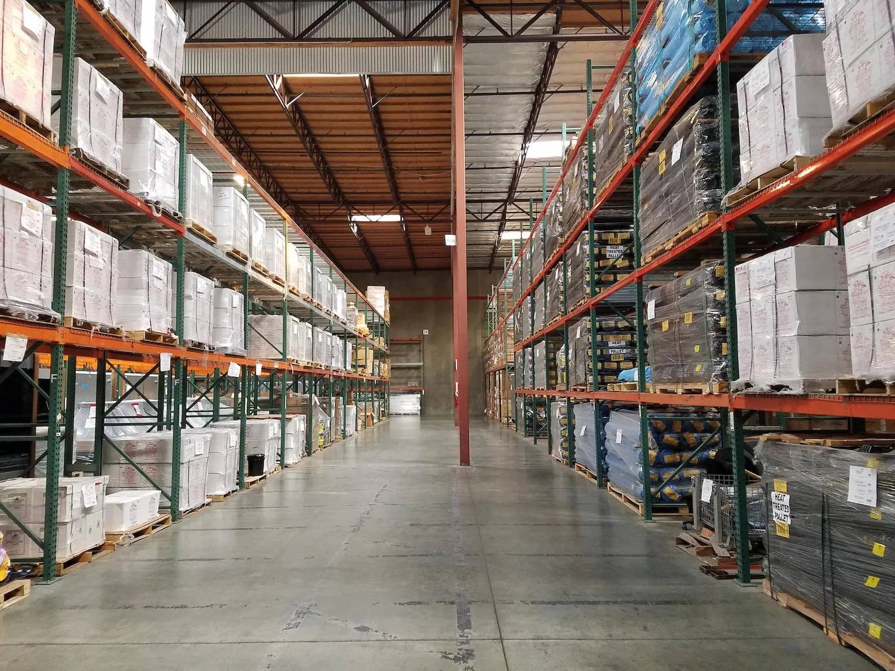 Warehouse in Fontana, California