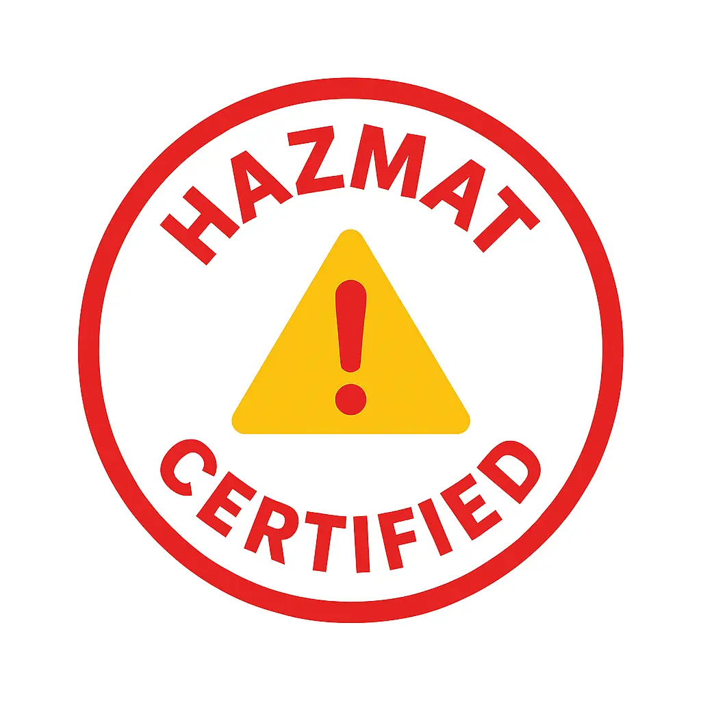 HazMat Certified