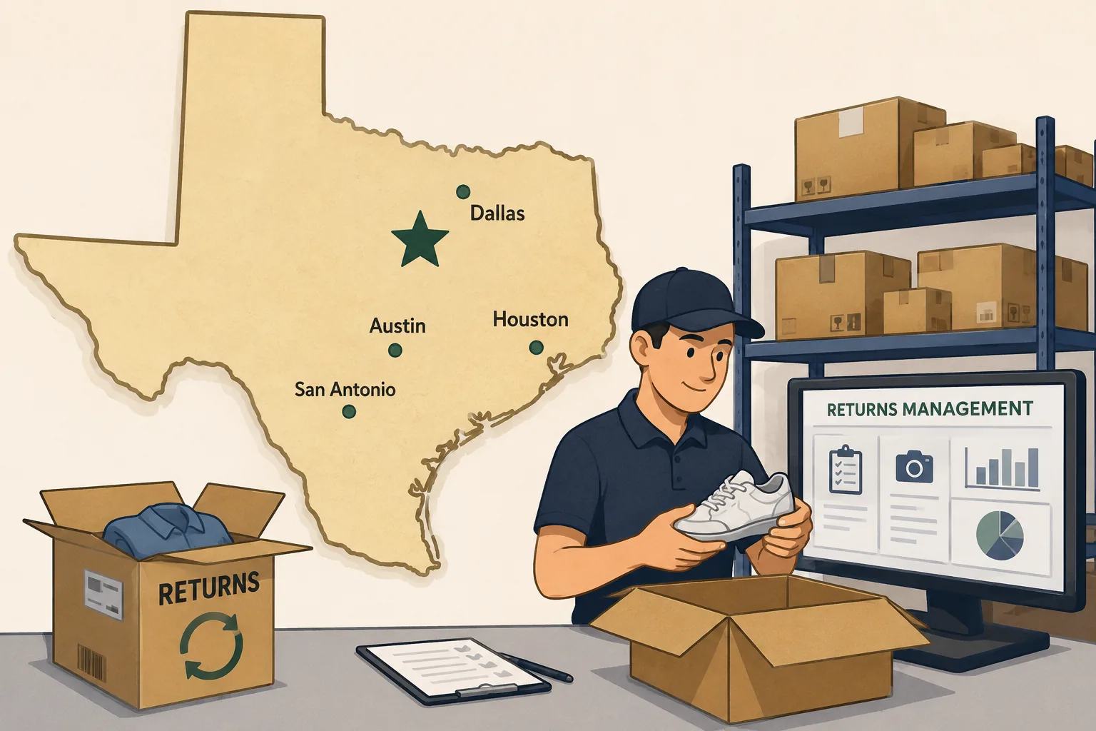 Best Returns Management Providers for E-commerce Brands in Texas