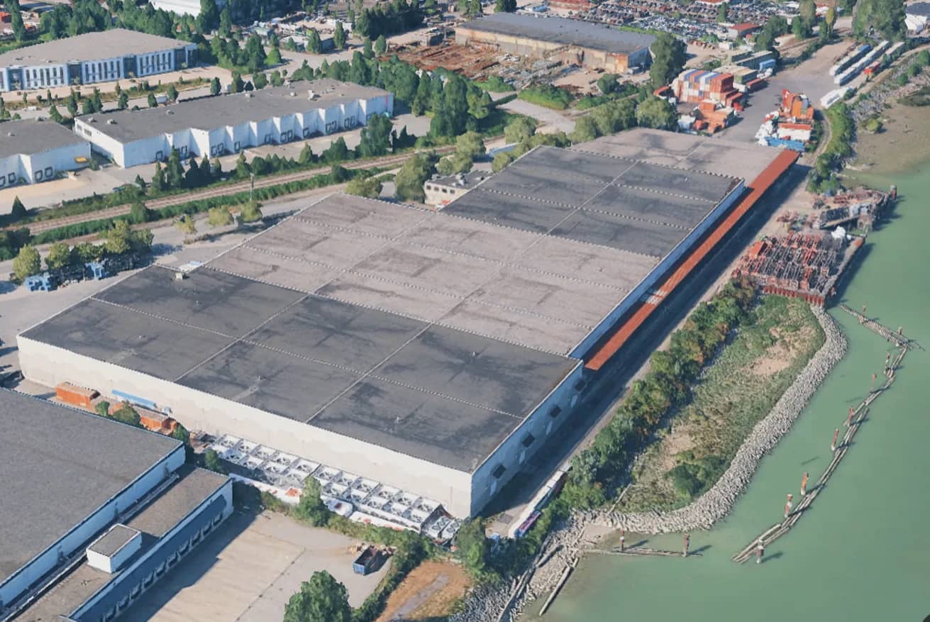 Warehouse in Burnaby, British Columbia