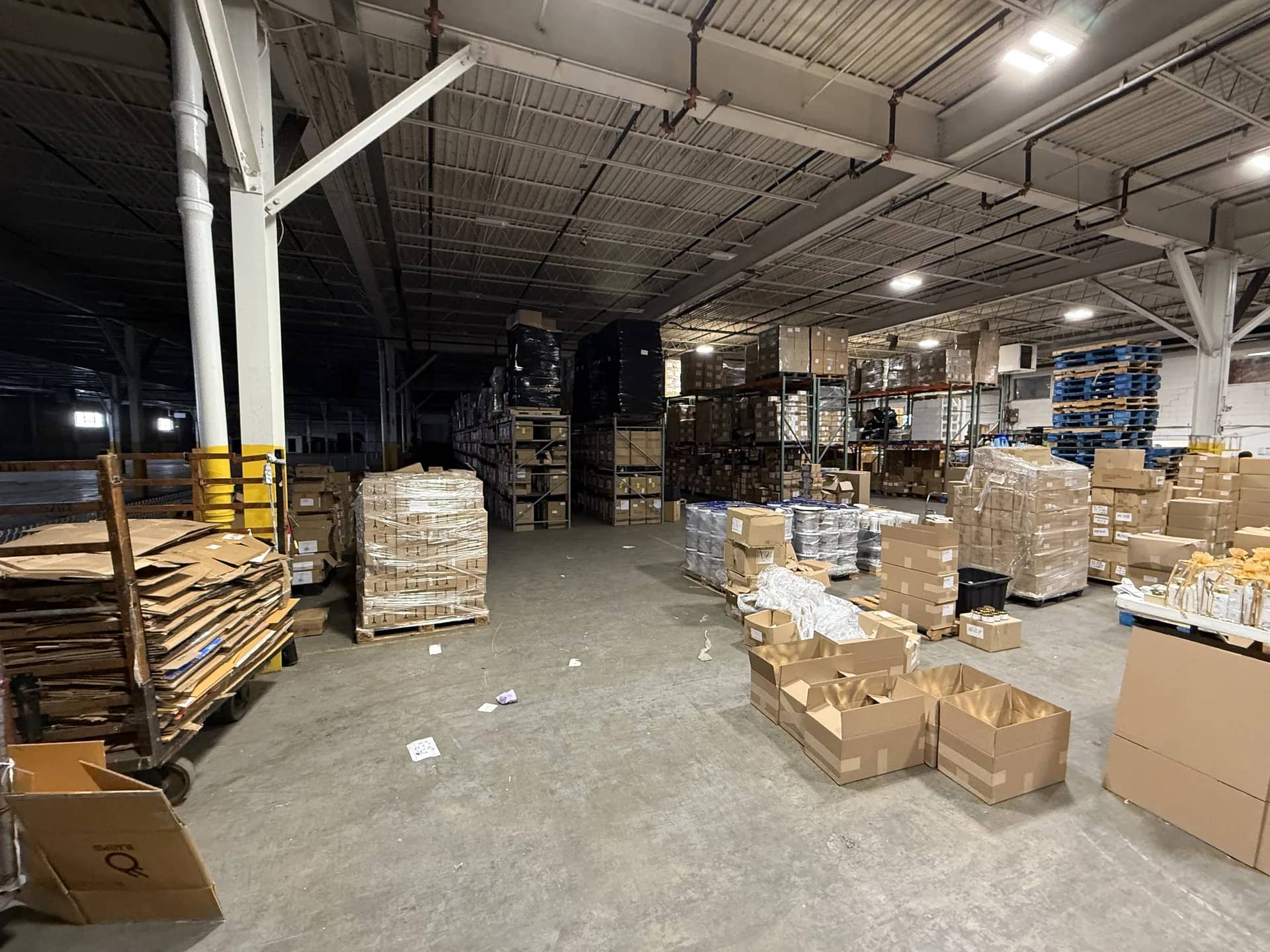 Warehouse in Newark, New Jersey