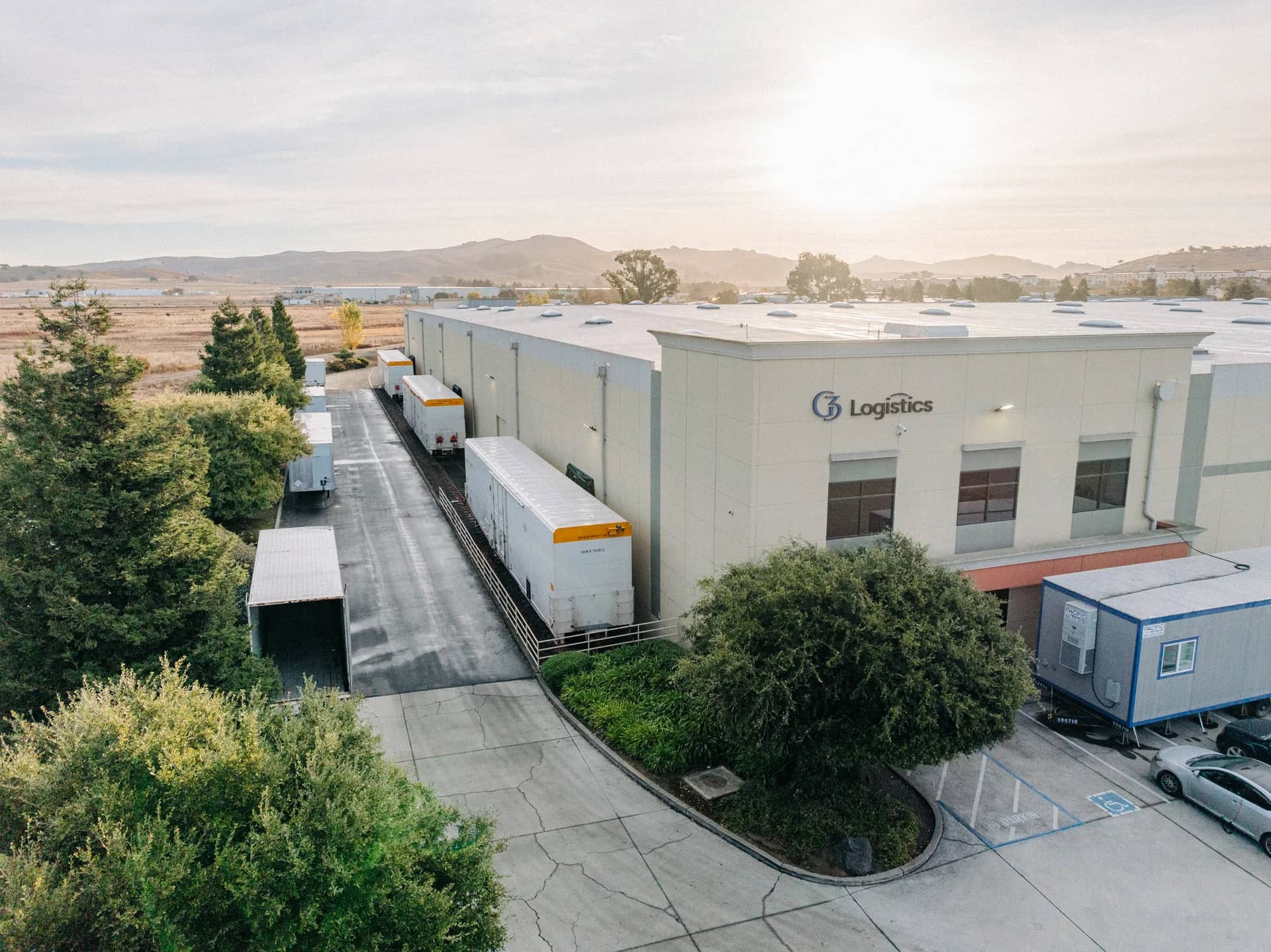 Warehouse in Napa, California