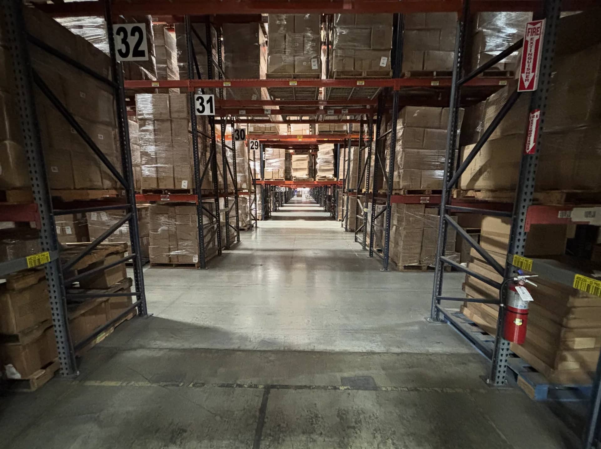 Warehouse in Fontana, California