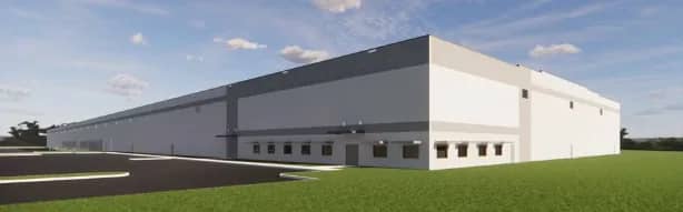 Warehouse in Jeffersonville, Indiana