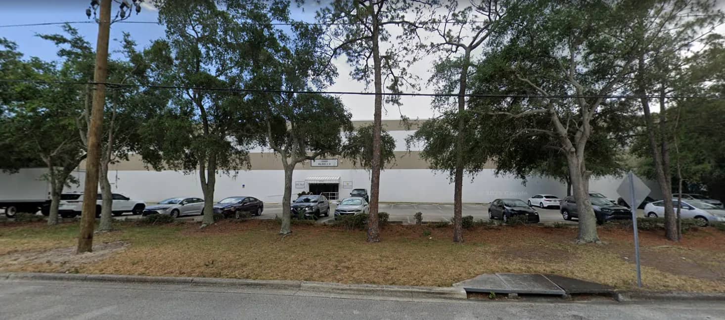 Warehouse in St. Petersburg, Florida