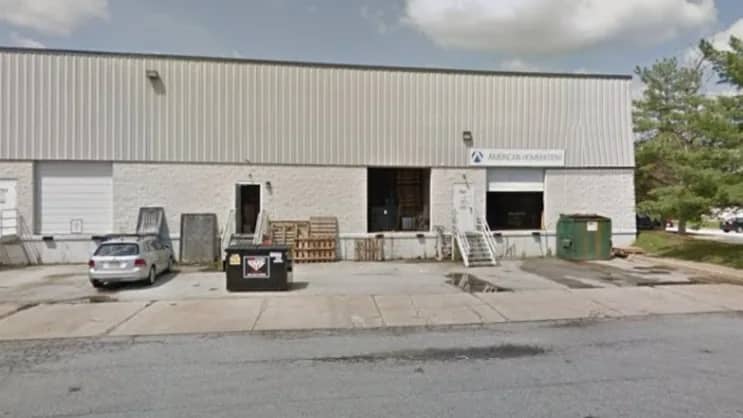 Warehouse in Newark, Delaware