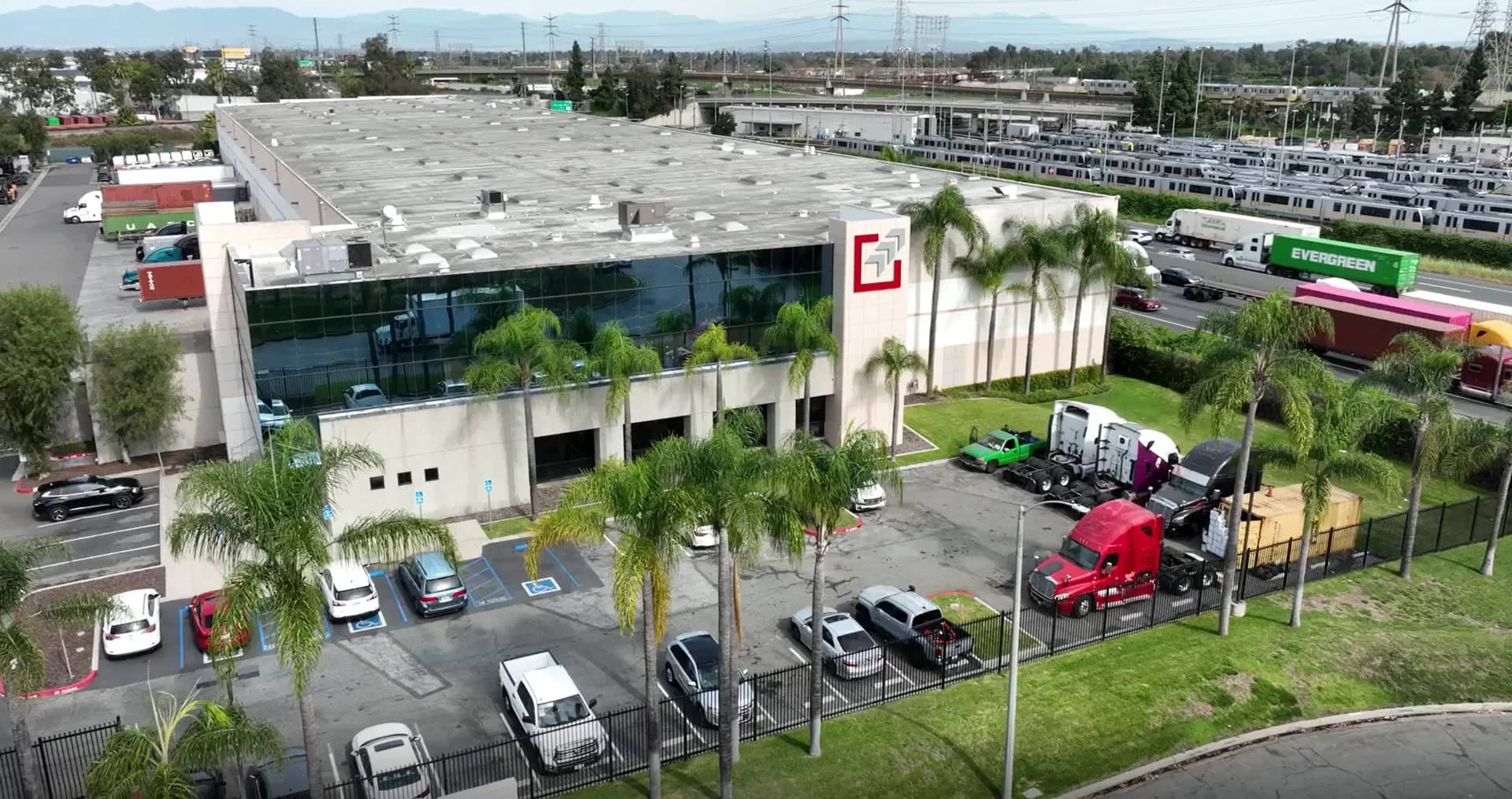 Warehouse in Long Beach, California