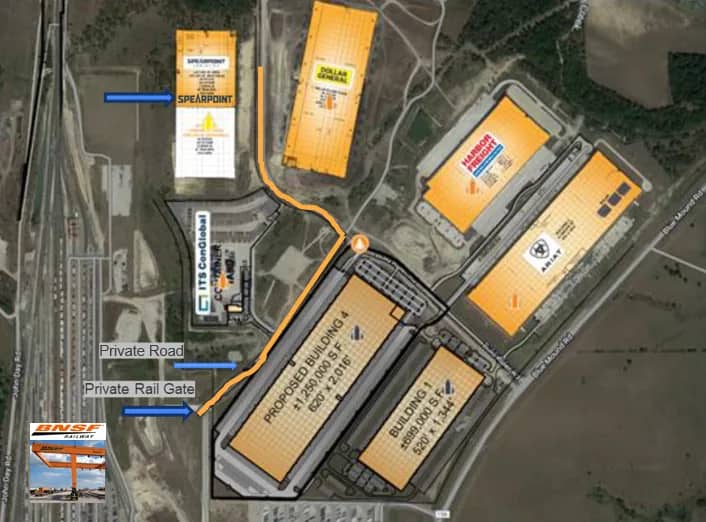 Warehouse in Haslet, Texas
