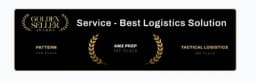 Best Logistic Solutions By Golden Seller Award